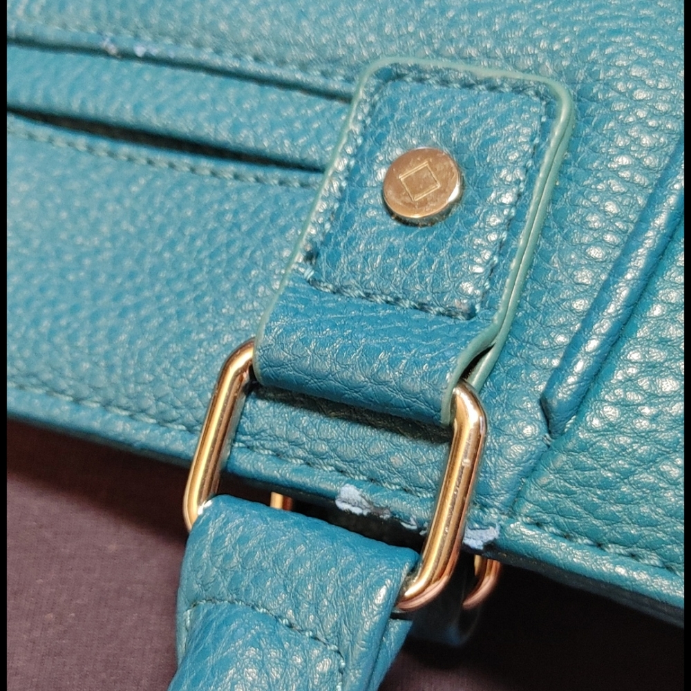 THIRTY-ONE JEWELL Teal Satchel Handbag - Picture 9 of 9